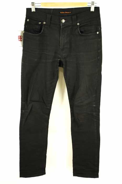Nudie Jeans （ヌーディージーンズ） THIN FINN　コーティングデニムパンツ メンズ パンツ