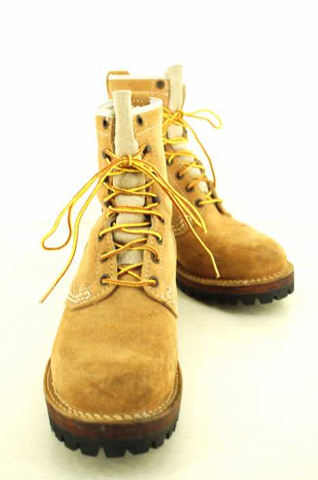 WESCO （ウエスコ） CUSTOM JOBMASTER バックスキンレースアップブーツ メンズ シューズ