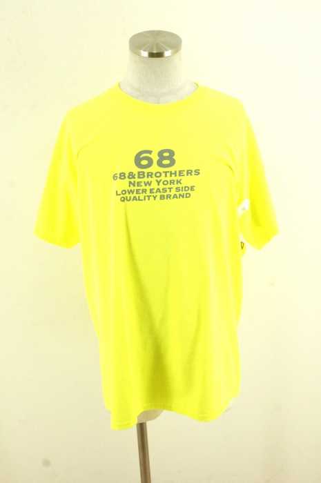 68&brothers (シックスティエイトアンドブラザーズ) ブランドロゴTシャツ メンズ トップス