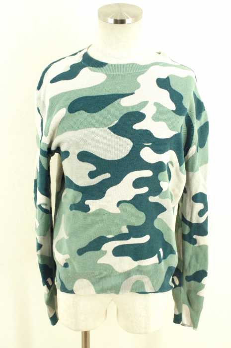ZARA MAN （ザラマン） カモ柄コットンカットソー メンズ トップス