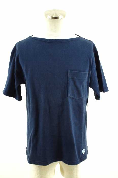 ORCIVAL (オーチバル) ボートネック半袖ポケットTシャツ メンズ トップス