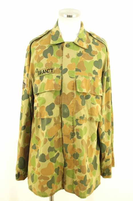 USED古着(ユーズドフルギ) オーストラリア軍 カモ柄ミリたち―シャツ メンズ トップス