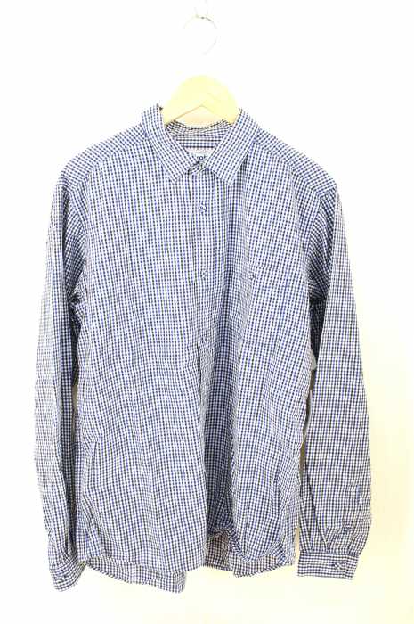 Wardrobe White Mountaineering ワードローブ ホワイトマウンテニアリング ギンガムチェックシャツ メンズ ト ブランド古着買取販売バズストア