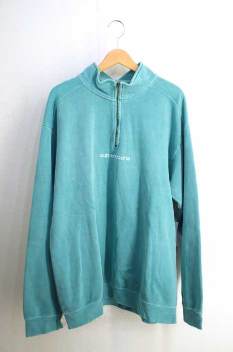 CUP AND CONE（カップアンドコーン） Half Zip Pullover メンズ トップス