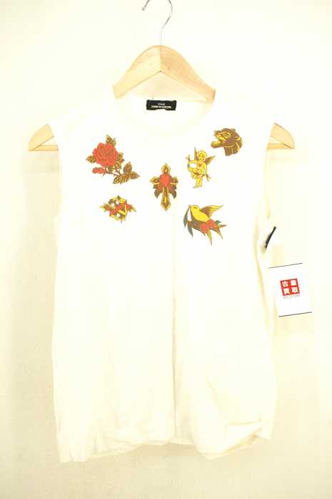 tricot COMME des GARCONS (トリココムデギャルソン) AD2002 ノースリーブカットソー レディース トップス
