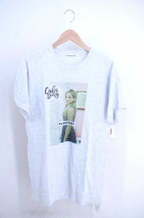 FLAGSTUFF（フラッグスタッフ） Cuba Diary フォトプリントTシャツ メンズ トップス