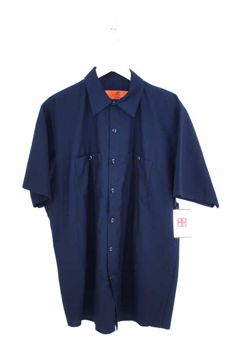 RED KAP（レッドキャップ） ポリ混 コットンS/Sワークシャツ メンズ トップス