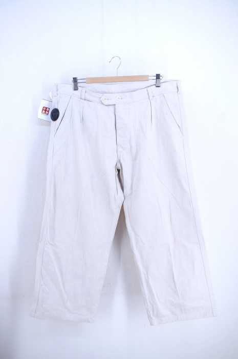 MHL. （エムエイチエル） 17SS　タック入りワイドチノパンツ メンズ パンツ