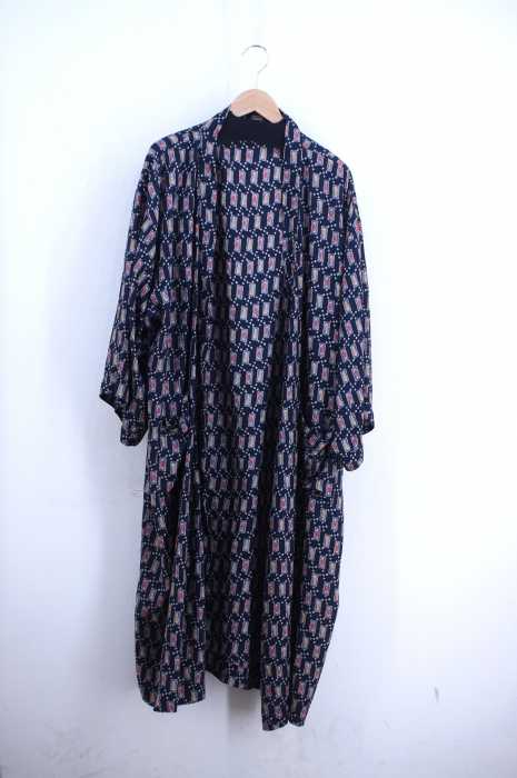 PERRY ELLIS（ペリーエリス） 90S 総柄シルクガウン メンズ アウター