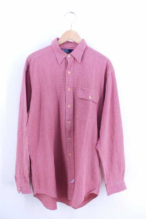 Polo by RALPH LAUREN (ポロバイラルフローレン) 長袖ギンガムチェックシャツ メンズ トップス