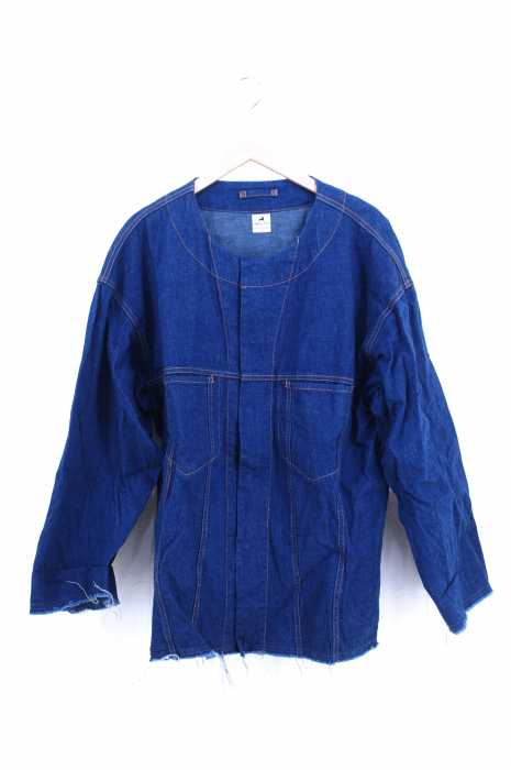 SASQUATCHfabrix. (サスクワァッチファブリックス) DENIM BIG SHIRTS JACKET メンズ アウター