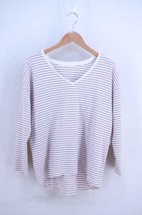 relume JOURNAL STANDARD (レリューム ジャーナルスタンダード) クウボウテンジク Vネック Tシャツ レディース トップス
