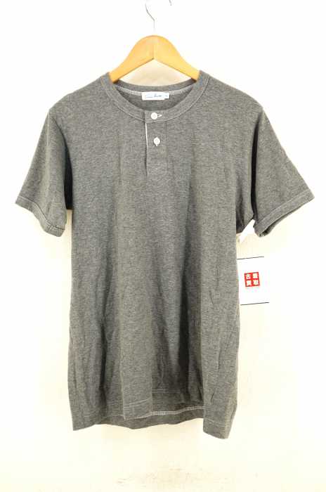 Sans limite(サンリミット) ヘンリーネック半袖 tee メンズ トップス