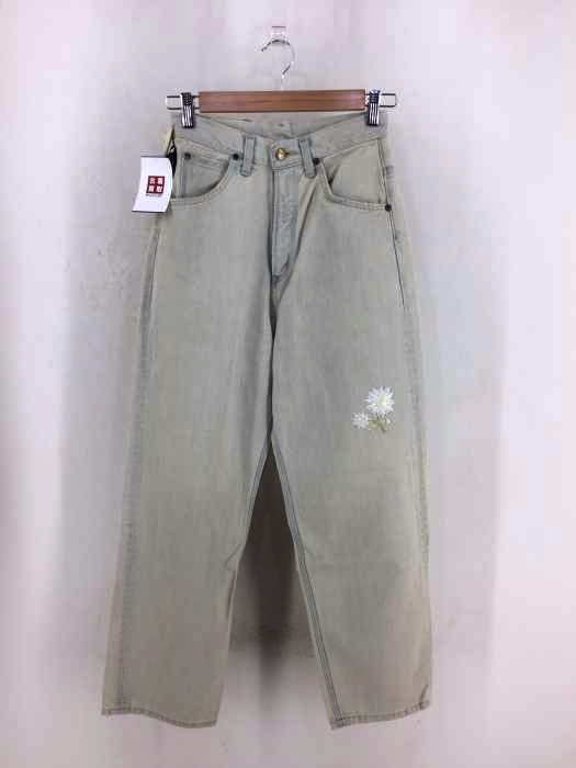 suzuki takayuki（スズキタカユキ） FLORAL EMBROIDERED PANTS レディース パンツ