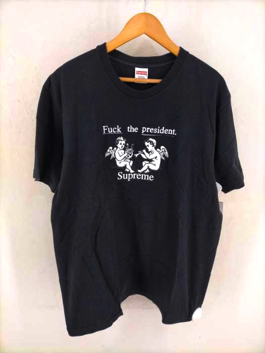 Supreme（シュプリーム） 17SS Fuck the president Tee メンズ トップス