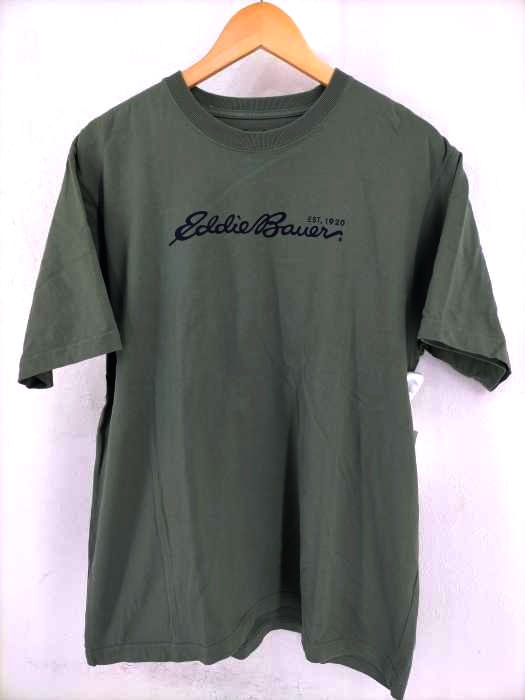 Eddie Bauer（エディーバウアー） ロゴプリントクルーネックTシャツ メンズ トップス