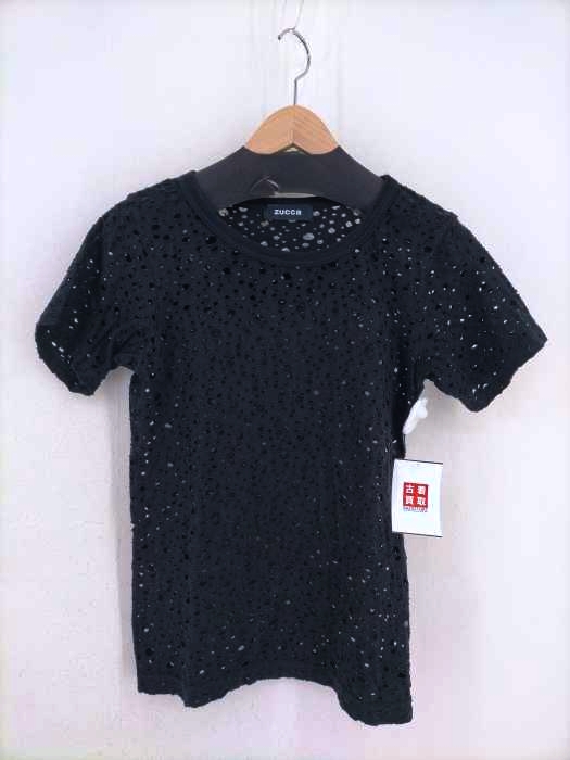 ZUCCa（ズッカ） ダメージ加工 クルーネックTEE レディース トップス