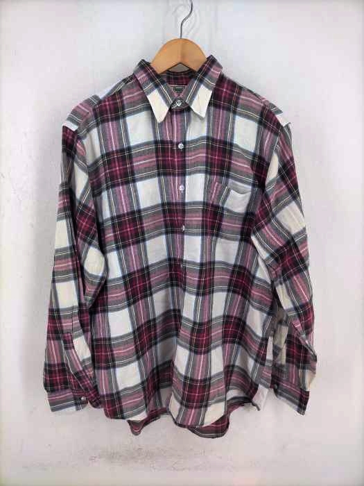 L.L.Bean（エルエルビーン） 80s USA製 襟芯 チェック柄シャツ メンズ トップス