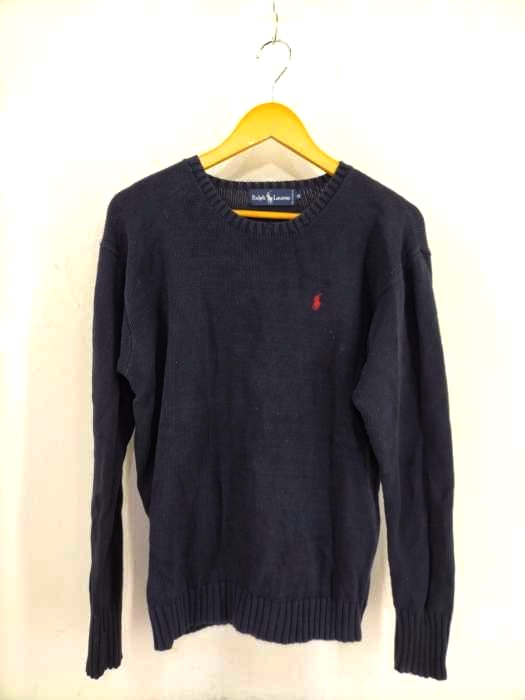 RALPH LAUREN（ラルフローレン） ポニー刺繍コットンニット メンズ トップス