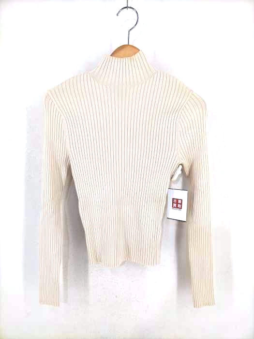 ZARA（ザラ） コットンリブニット レディース トップス