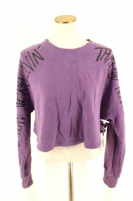 Stussy Women (ステューシーウィメン) ショート丈スウェット レディース トップス