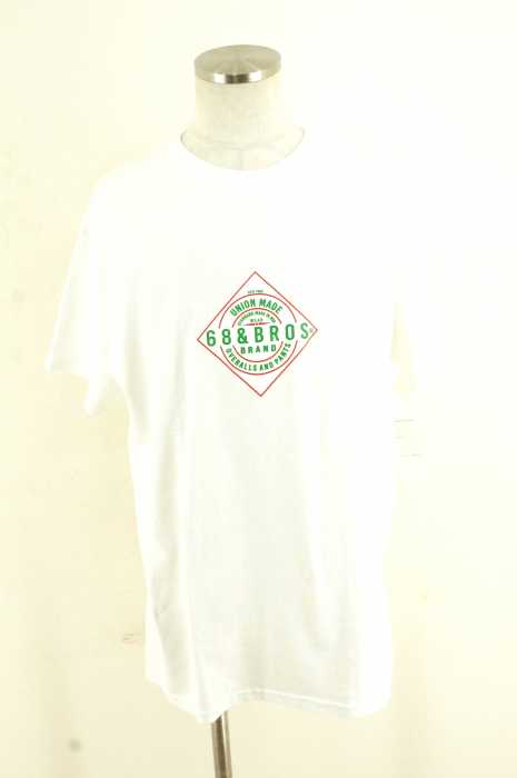 68&brothers （シックスティエイトアンドブラザーズ） コットンプリントTシャツ メンズ トップス