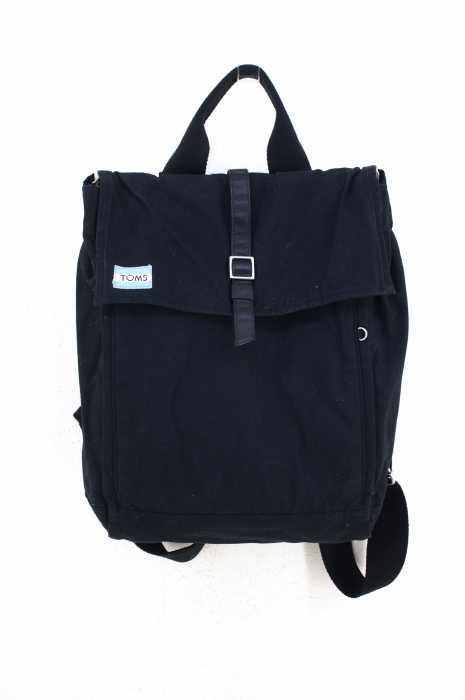 TOMS （トムス） BLACK UTILTY CANVAS TREKKER BACKPACK レディース バッグ