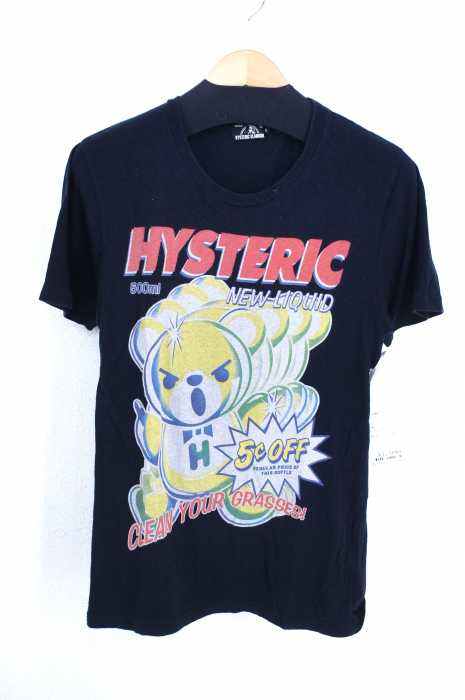 HYSTERIC GLAMOUR （ヒステリックグラマー） プリントクルーネックTee メンズ トップス
