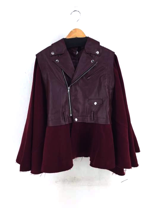 HARE（ハレ） 2WAY ライダースドッキングポンチョ 変形スカート レディース スカート