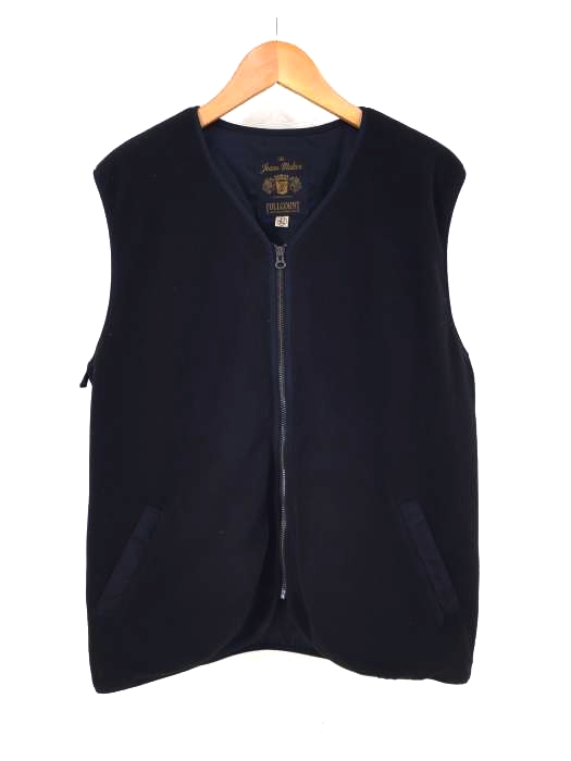 FULLCOUNT（フルカウント） ZIP FRONT FLEECE LINING VEST メンズ トップス