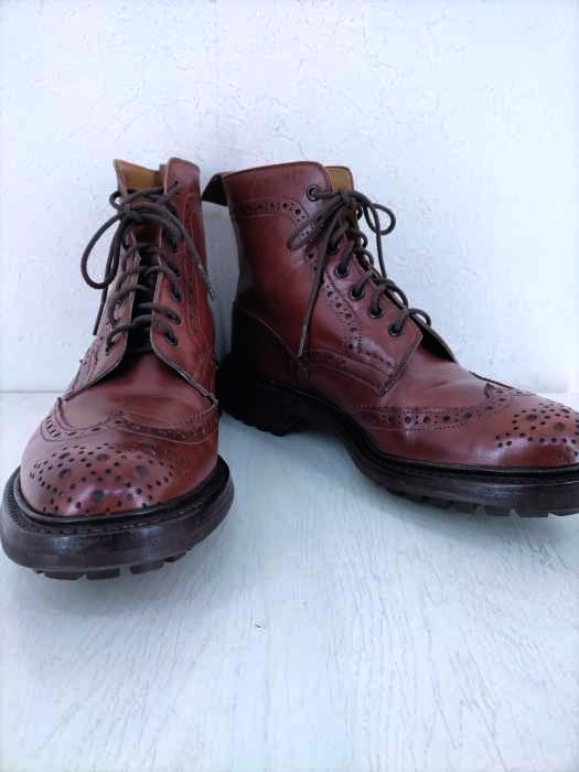 Tricker's（トリッカーズ） 2508 カントリーブーツ ウイングチップブーツ メンズ シューズ