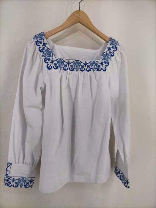 USED古着（ユーズドフルギ） 民族刺繍ブラウス レディース トップス