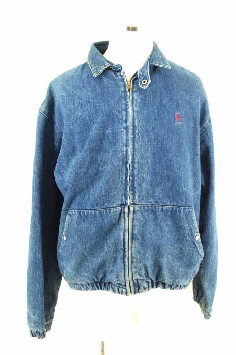 Polo by RALPH LAUREN （ポロバイラルフローレン） ジップアップデニムブルゾン メンズ アウター