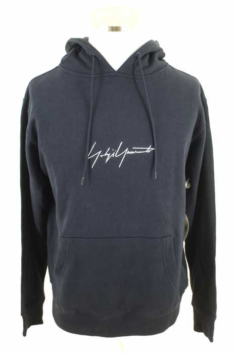 Yohji Yamamoto POUR HOMME × NEW ERA (ヨウジヤマモトプールオム × ニューエラ) PULLOVER HOODIE YY LOGO メンズ トップス