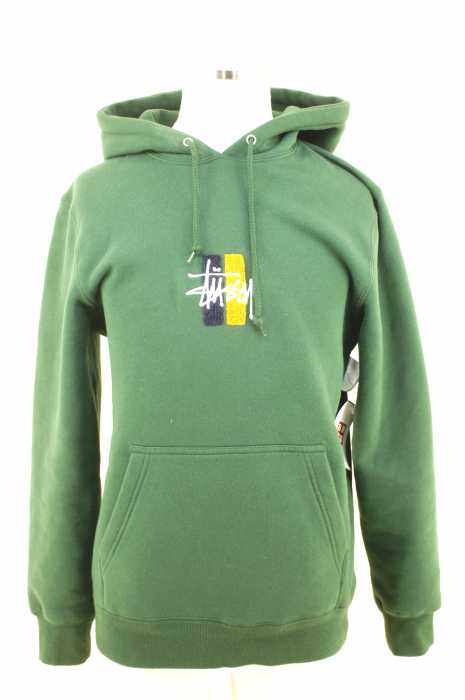 STUSSY （ステューシー） フロント刺繍プルオーバーパーカー メンズ トップス
