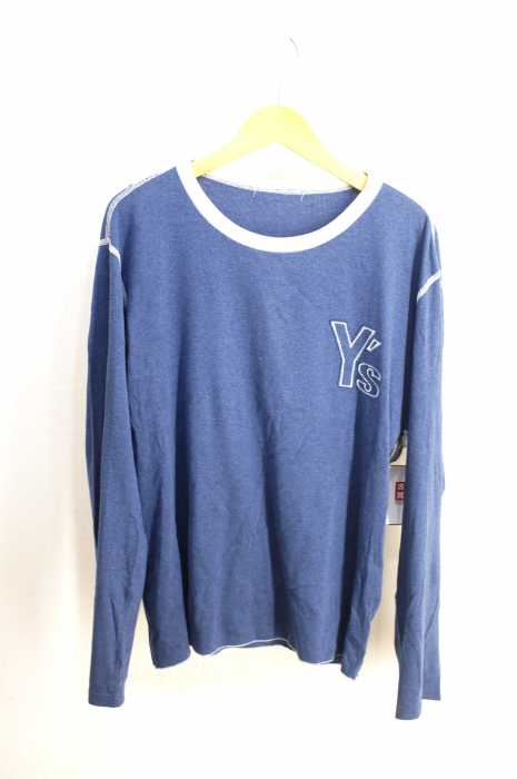 Y's （ワイズ） 05AWロゴ刺繍ステッチカットソー メンズ トップス