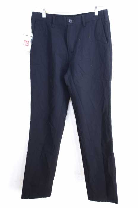COMME des GARCONS HOMME （コムデギャルソンオム） AD2005 ウールギャバシワ加工スラックス メンズ パンツ