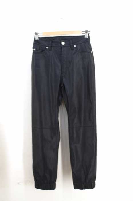 X-girl （エックスガール） FAUX LEATHER JOGGER PANTS レディース パンツ