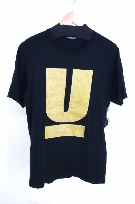 UNDERCOVER （アンダーカバー） ラメ加工 UロゴプリントTee メンズ トップス