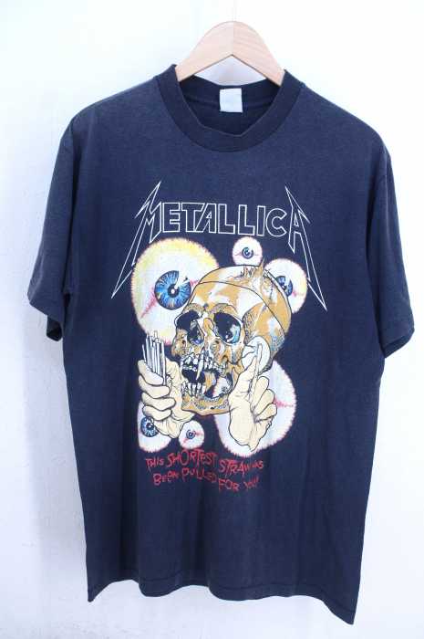 LLICA メタリカtシャツ テネシーリバーtシャツ バンドtシャツ TENNESSEE RIVER（テネシーリバー） 80s 1989 METALLICA in