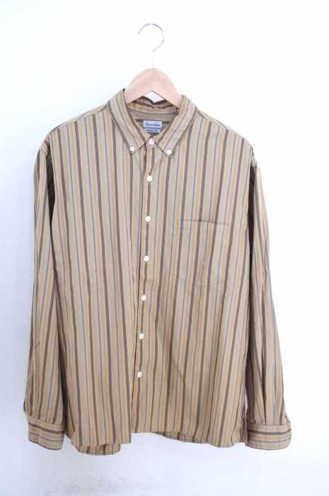 Steven Alan （スティーブンアラン） G/DYE MULTI/STRIPE SINGLE NEEDLE SHIRT メンズ トップス