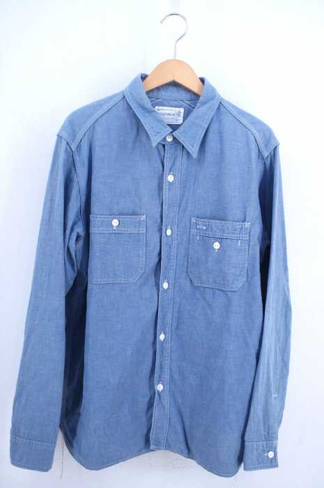 FULLCOUNT(フルカウント) TRIPLE STITCH CHAMBRAY SHIRTS メンズ トップス