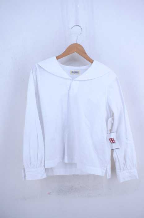 BEAMS BOY （ビームスボーイ） セーラースカーフ7分袖シャツ レディース トップス