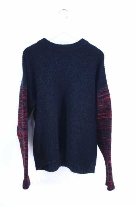 MARNI（マルニ） 前後切替ラムウールニット メンズ トップス