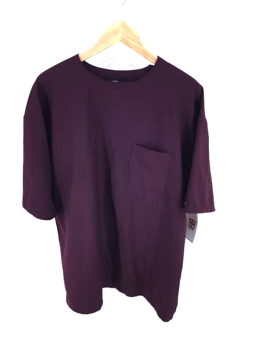 HARE（ハレ） サイドジップクルーネックTシャツ メンズ トップス