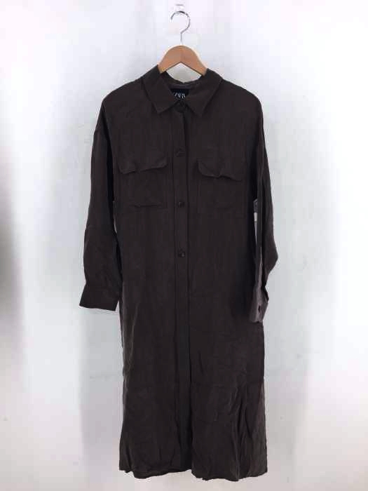 ZARA（ザラ） ボタンシャツワンピース レディース ワンピース