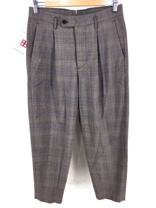 BEAUTY & YOUTH UNITED ARROWS（ビューティーアンドユースユナイテッドアローズ） TRチェック 1P ルーズパンツ - Long Length (Maxi) メンズ パンツ