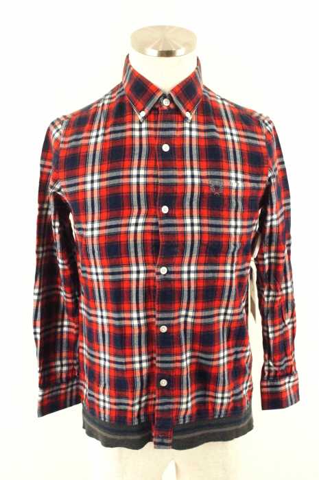 FRED PERRY （フレッドペリー） チェック柄ボタンダウンシャツ メンズ トップス