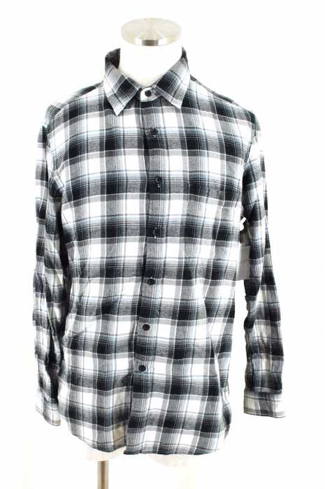 FLANNEL （） チェック柄ボタンシャツ メンズ トップス