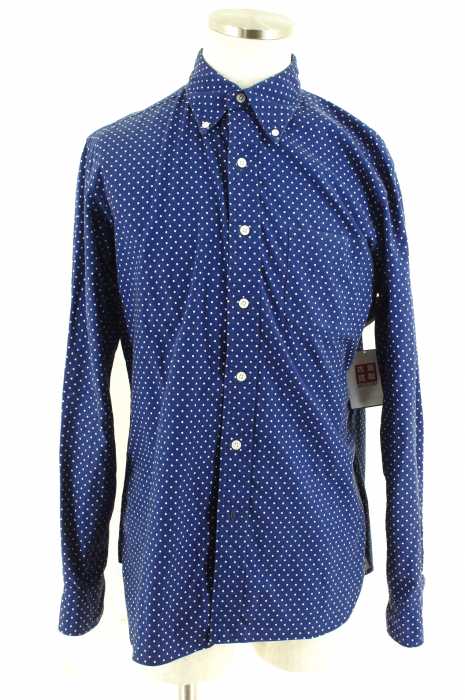 Gambert Custom Shirt () ドット柄BDシャツ メンズ トップス
